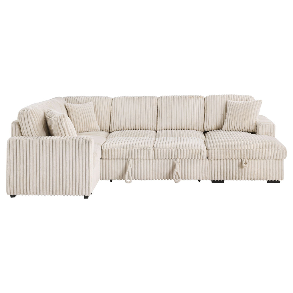 Thurston - Storage Sectional Sofa With Pop Up Bed
