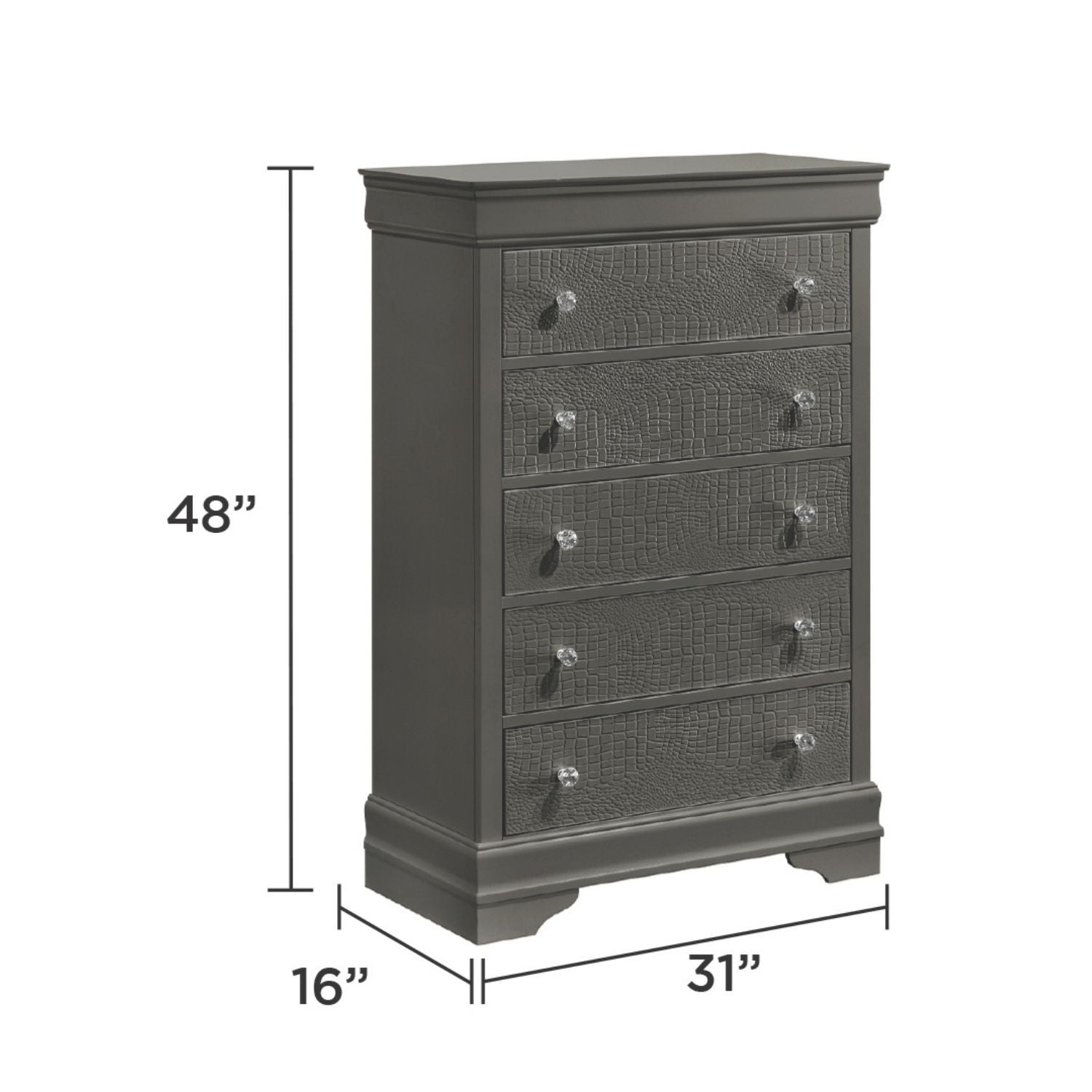 Blaze - Bedroom Set With LED Headboard