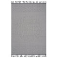 Guros - 6' X 9' Medallion Indoor / Outdoor Area Rug - White / Ivory