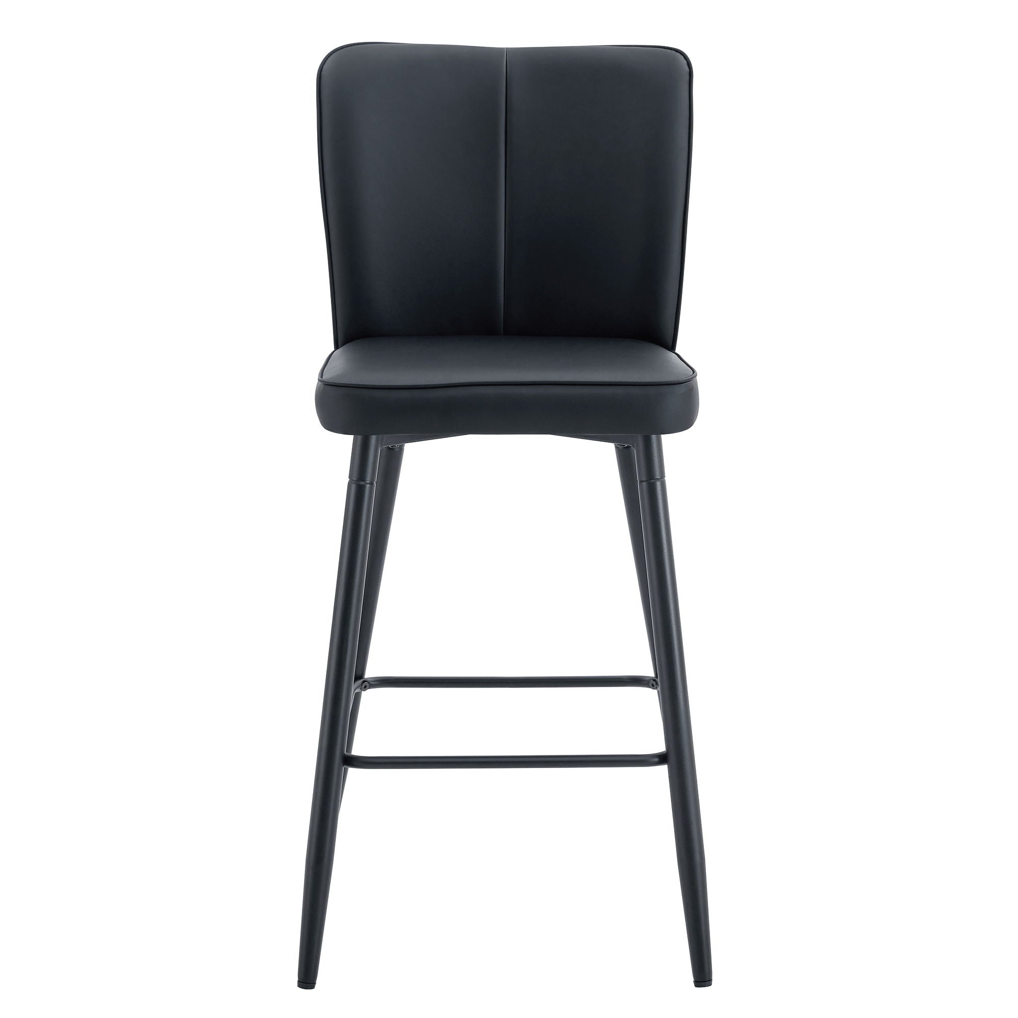 Modern Style Chair With Sleek Backrest Design (Set of 2)