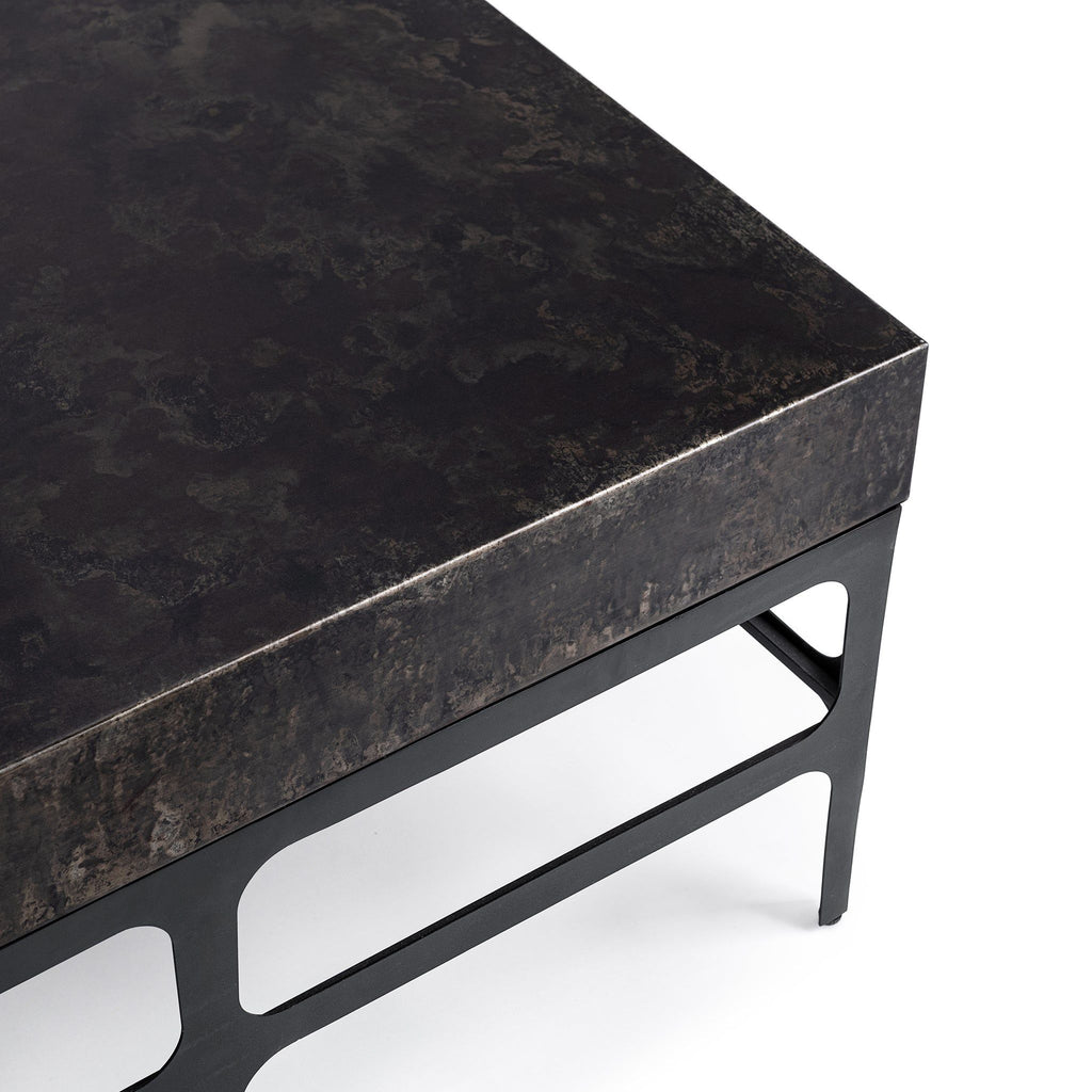 Adela - Coffee Table - Rust Noir