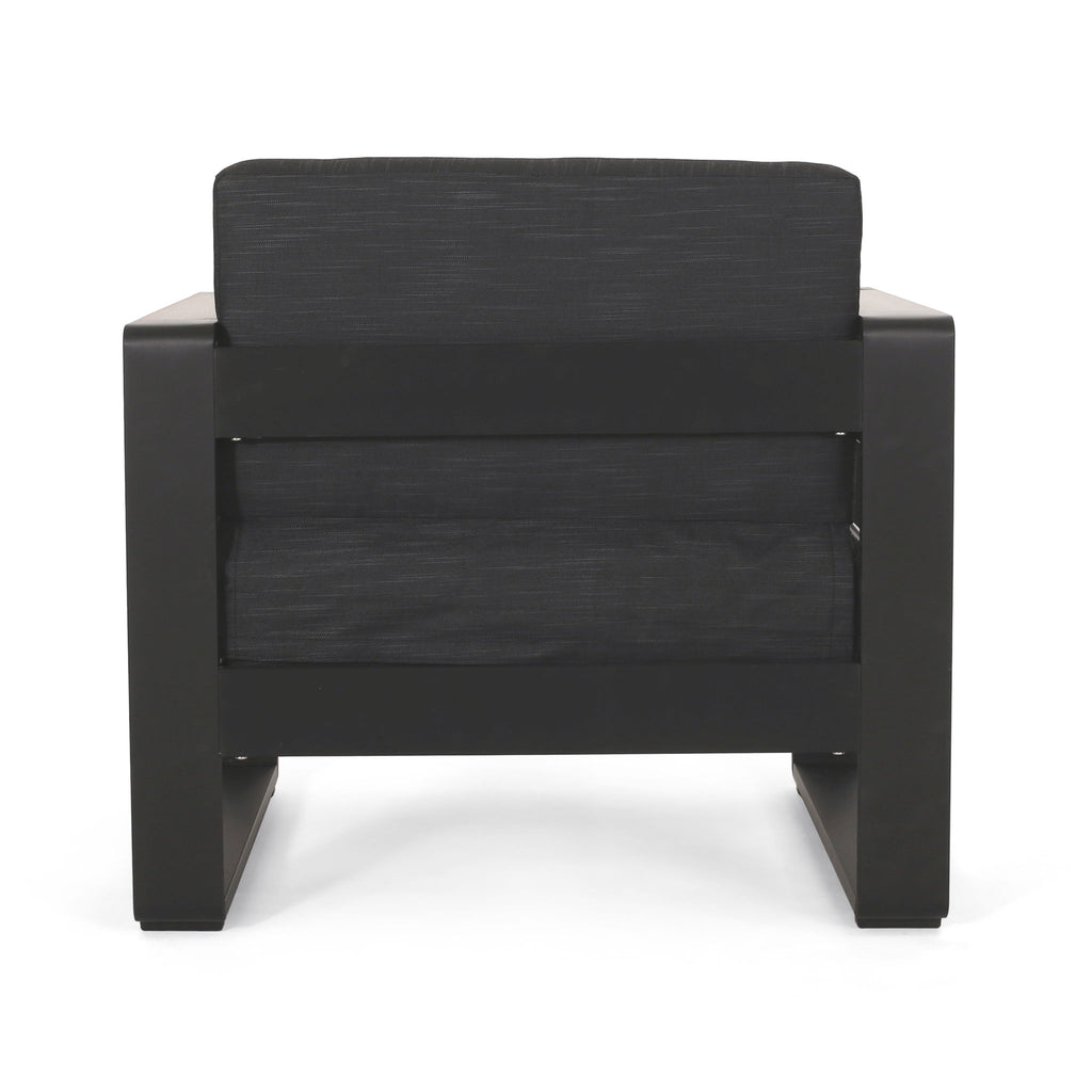 Giovanna - Club Chair Set With Aluminum Frame