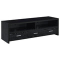 Bossert - 3 Drawer Stand - Black