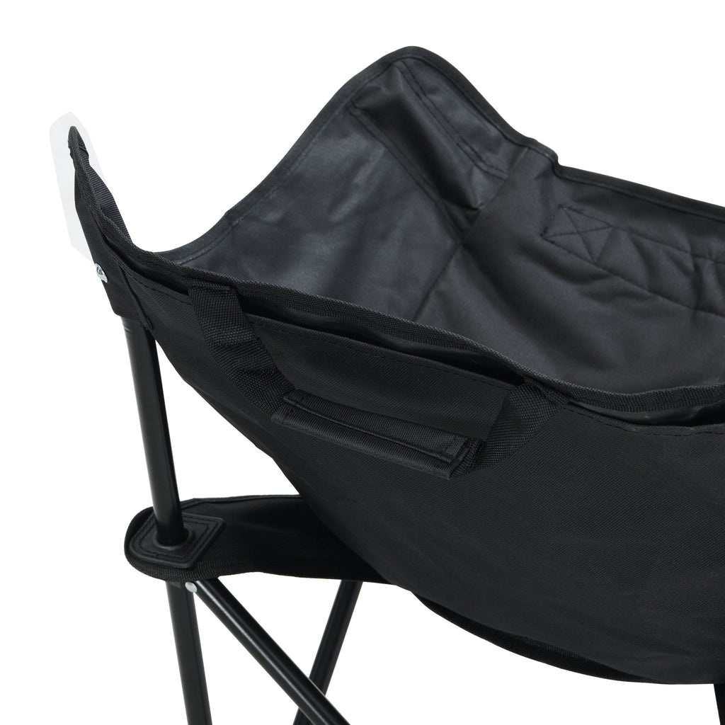 Portable Folding Camping Chairs With Carry Bag (Set of 2)