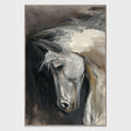 Dash I - 40" x 60" Painting Art by Buddy Whitlock - Dark Gray