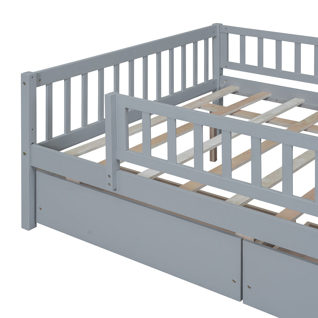 Multifunctional Wooden Daybed Bed