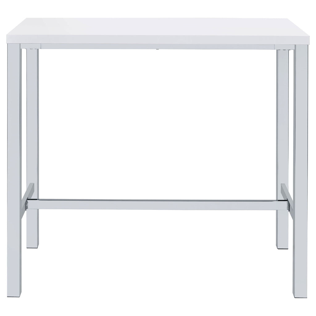 Nimitz - 5 Piece Bar Set - Gloss White