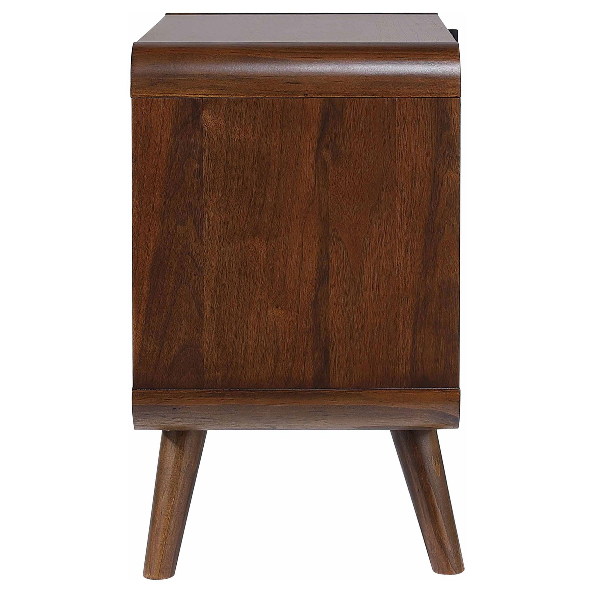 2 Drawer Nightstand - Walnut