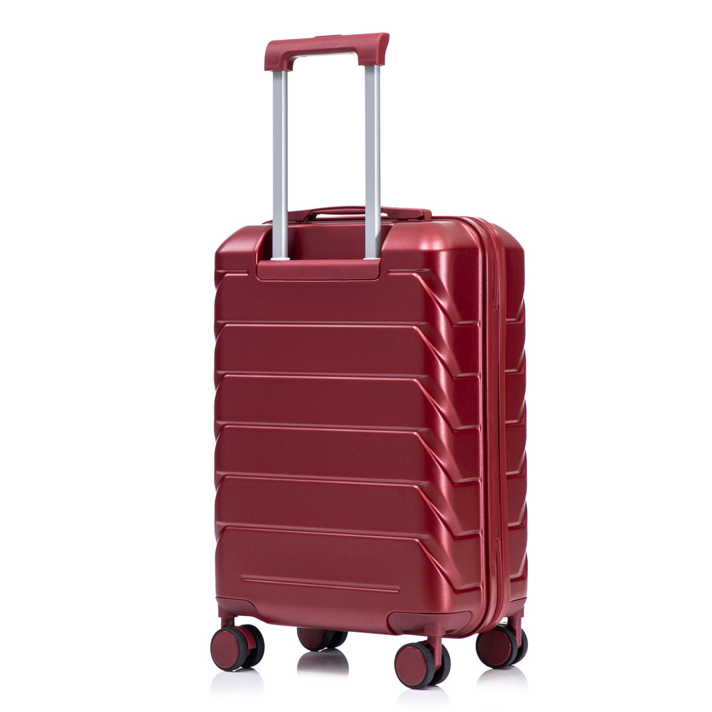 Hard Shell Travel Luggage With Scratch Resistant Surface