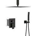 Dual Shower Head System With Ceiling Mount And Rough In Valve