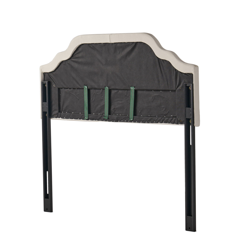 Charismatic - Size Headboard With Button Tufting And Nailhead Trim