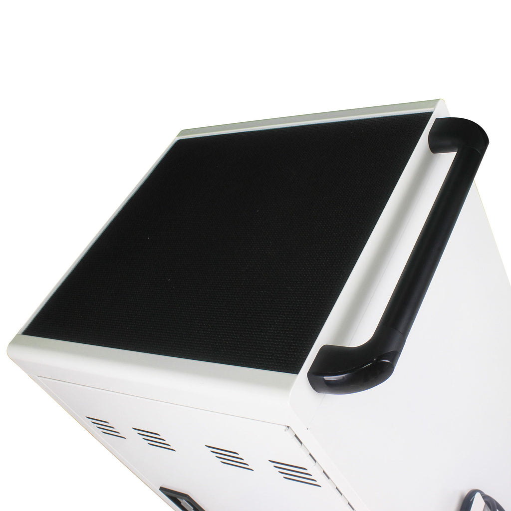 Mobile Charging Cart Station For book, Tablet And Laptop Computer With Power Strip Included