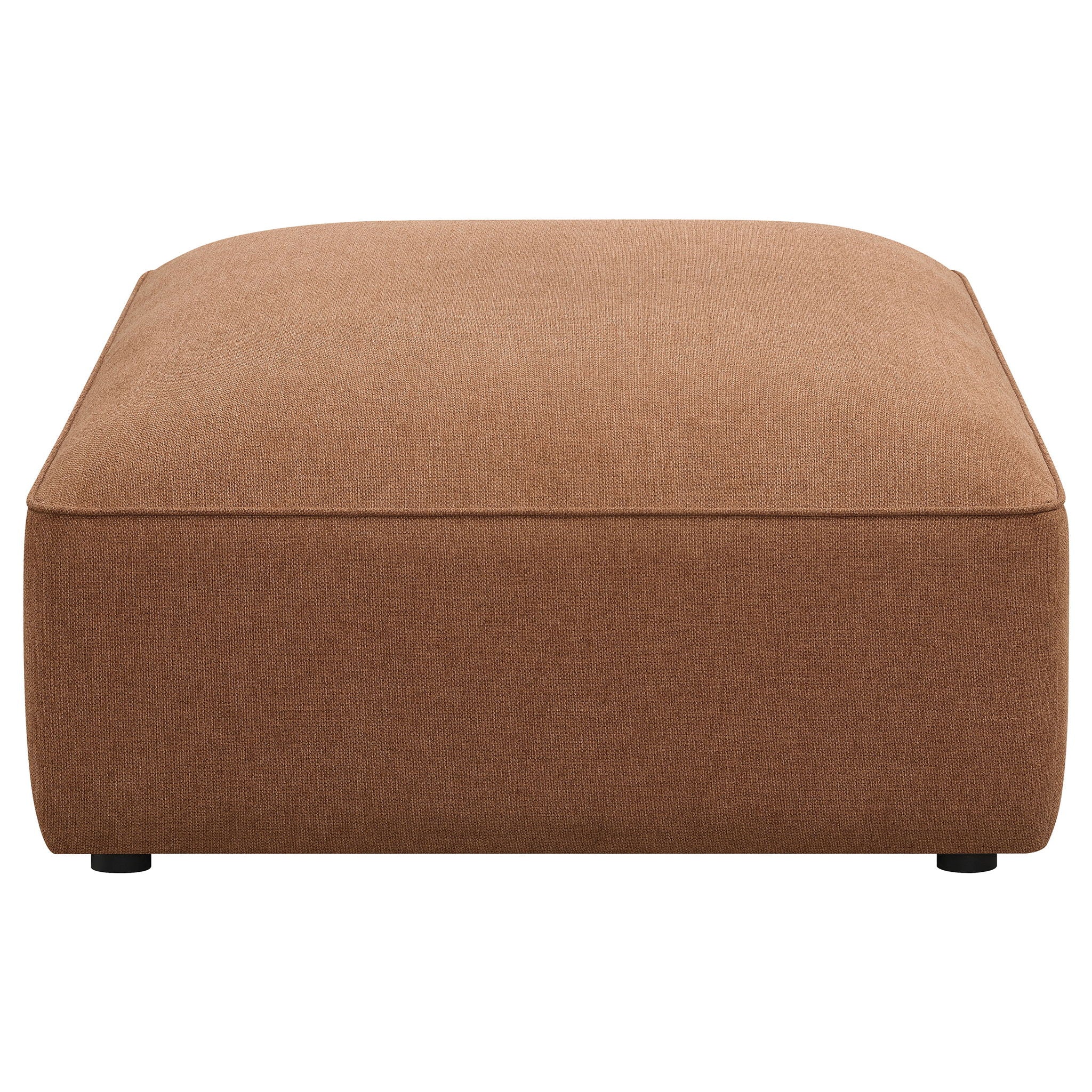 Colleen - 6 Piece Modular Sectional With Tight Seats - Terracotta