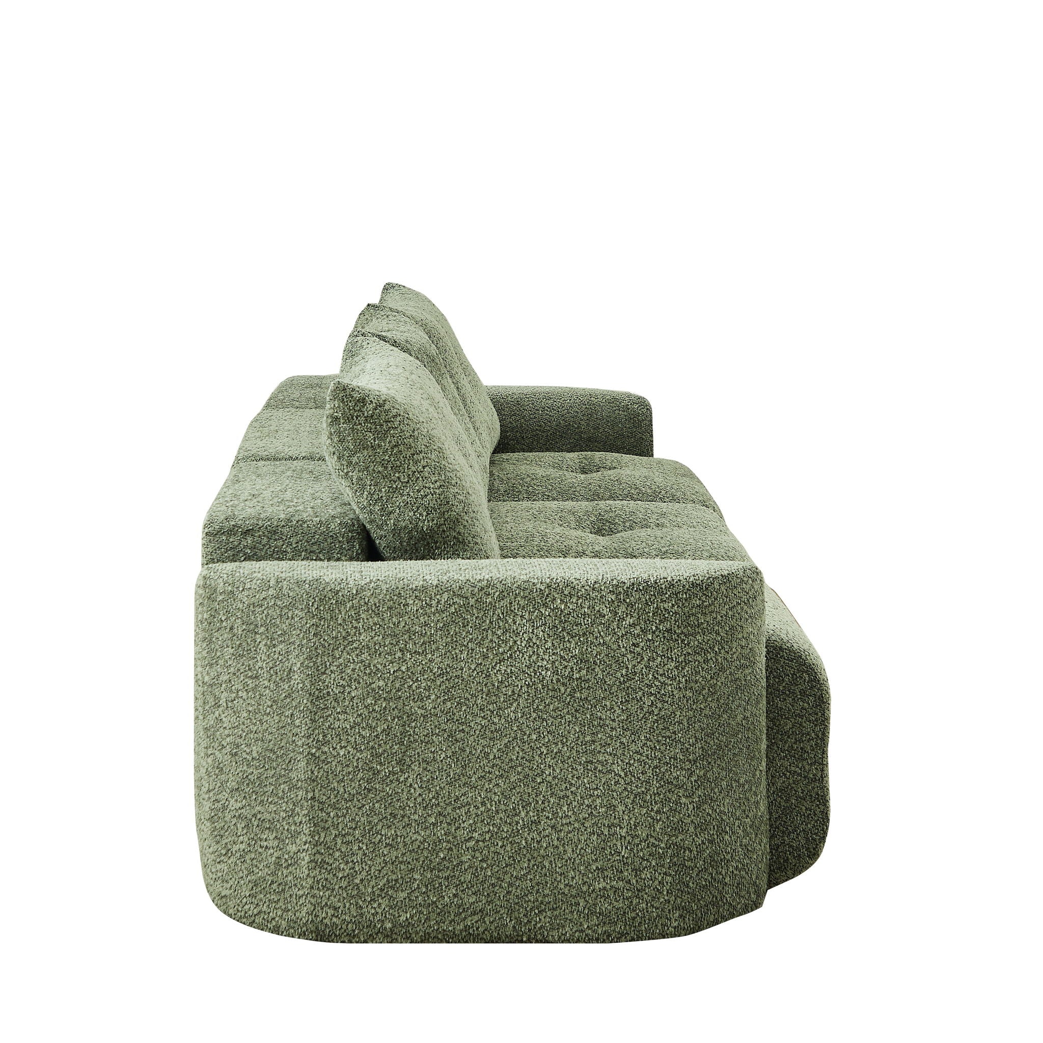 3 Seater With Thickened Armrests Sofa For Living Room