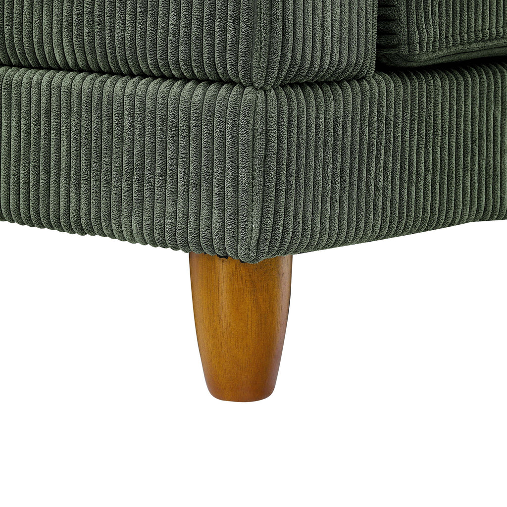 Modern Modular Sectional With Adjustable Back Support