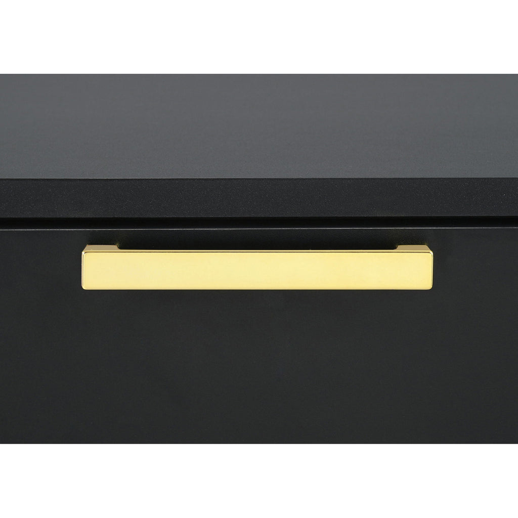 Lexie - 5 Drawer Rectangular Chest - Black