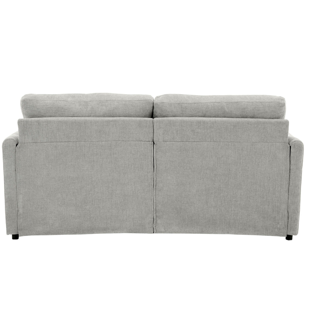 Cozy Upholstered Cushion Loveseat Sofa For Living Room