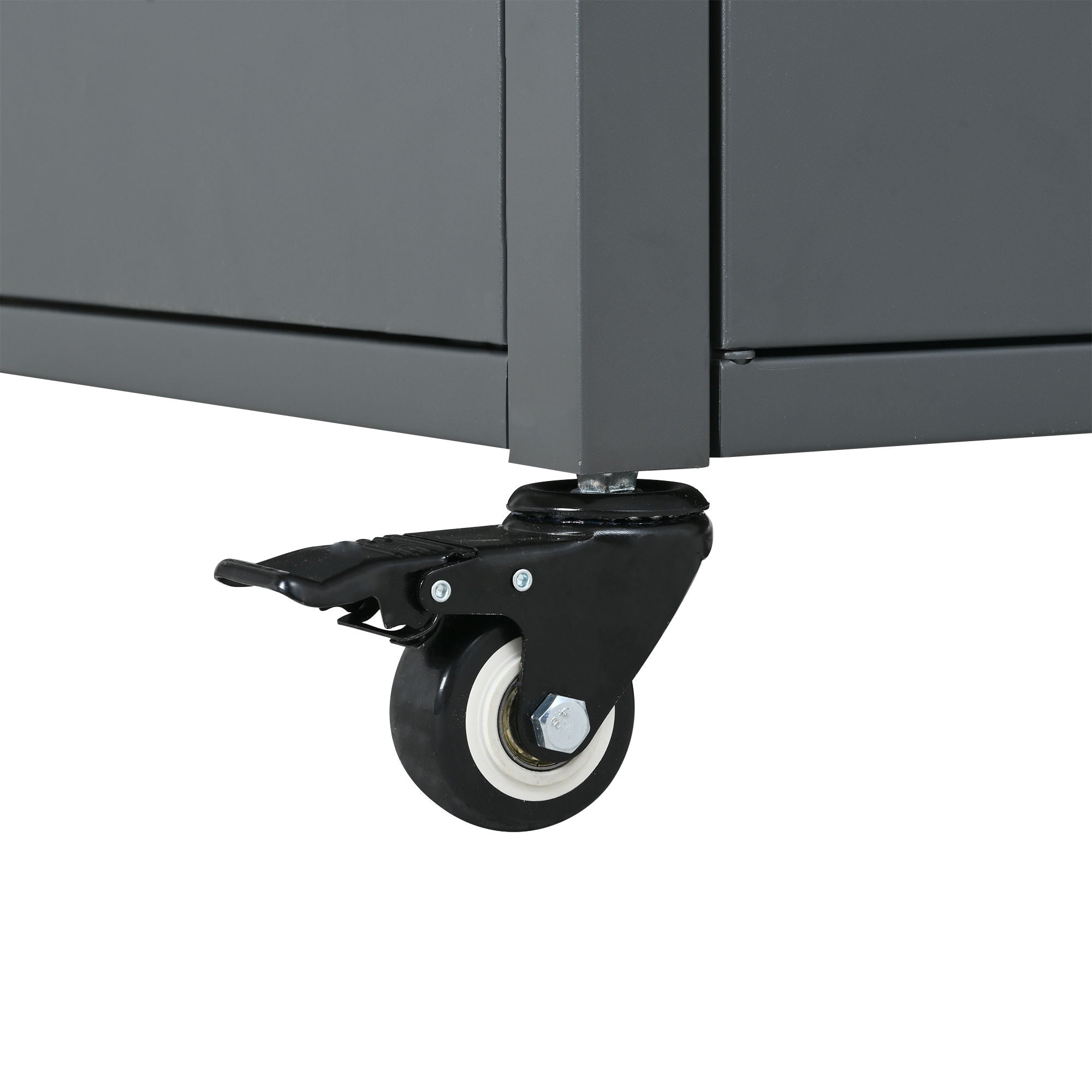 Foldable Outdoor Prep Station BBQ Cart With Trash Rack