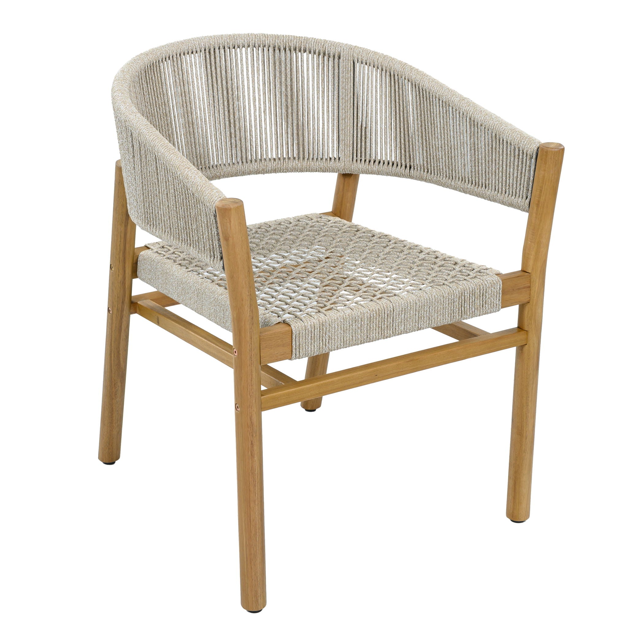 Elegant Outdoor Accent Chair (Set of 2)