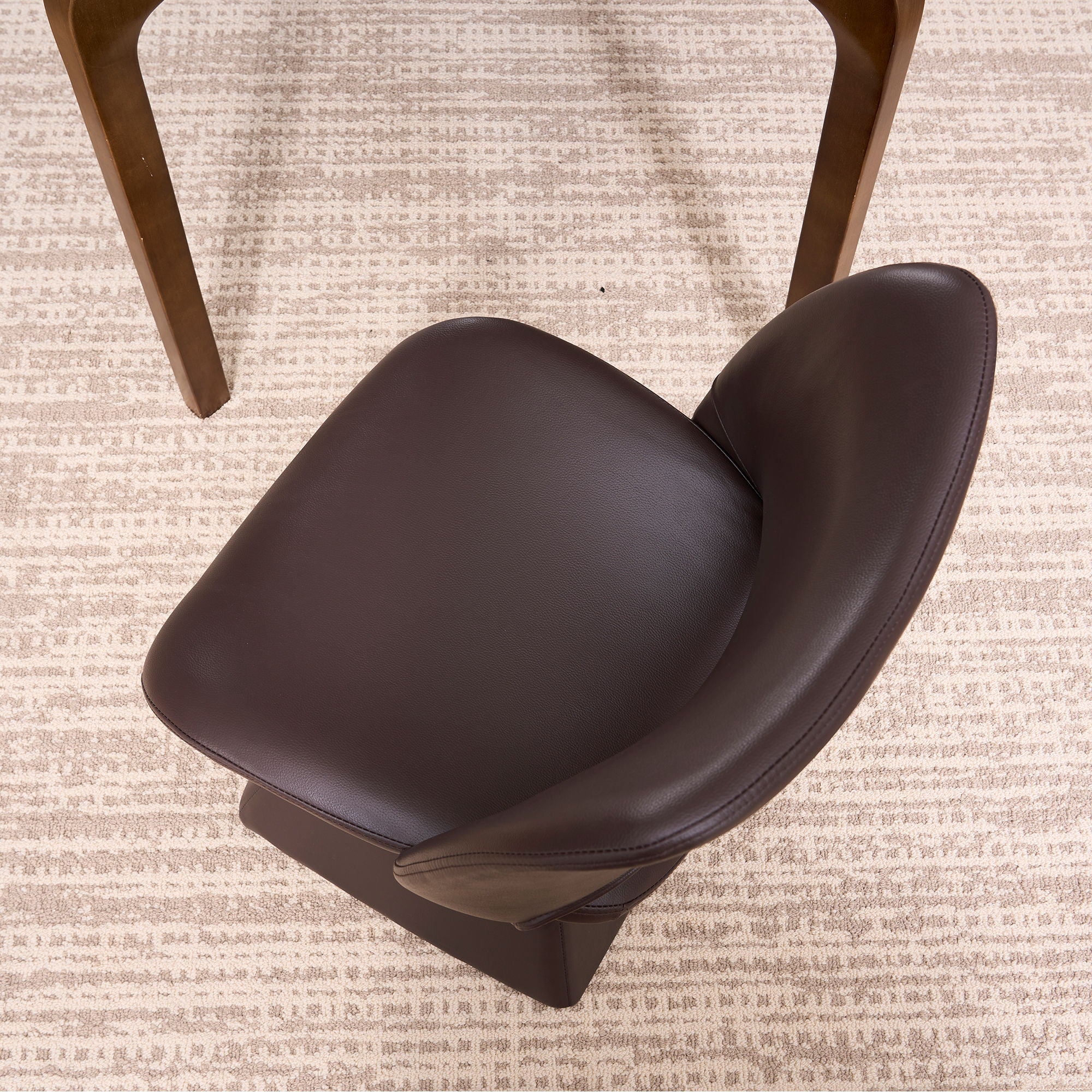 Modern Swivel Dining Chair With High Back