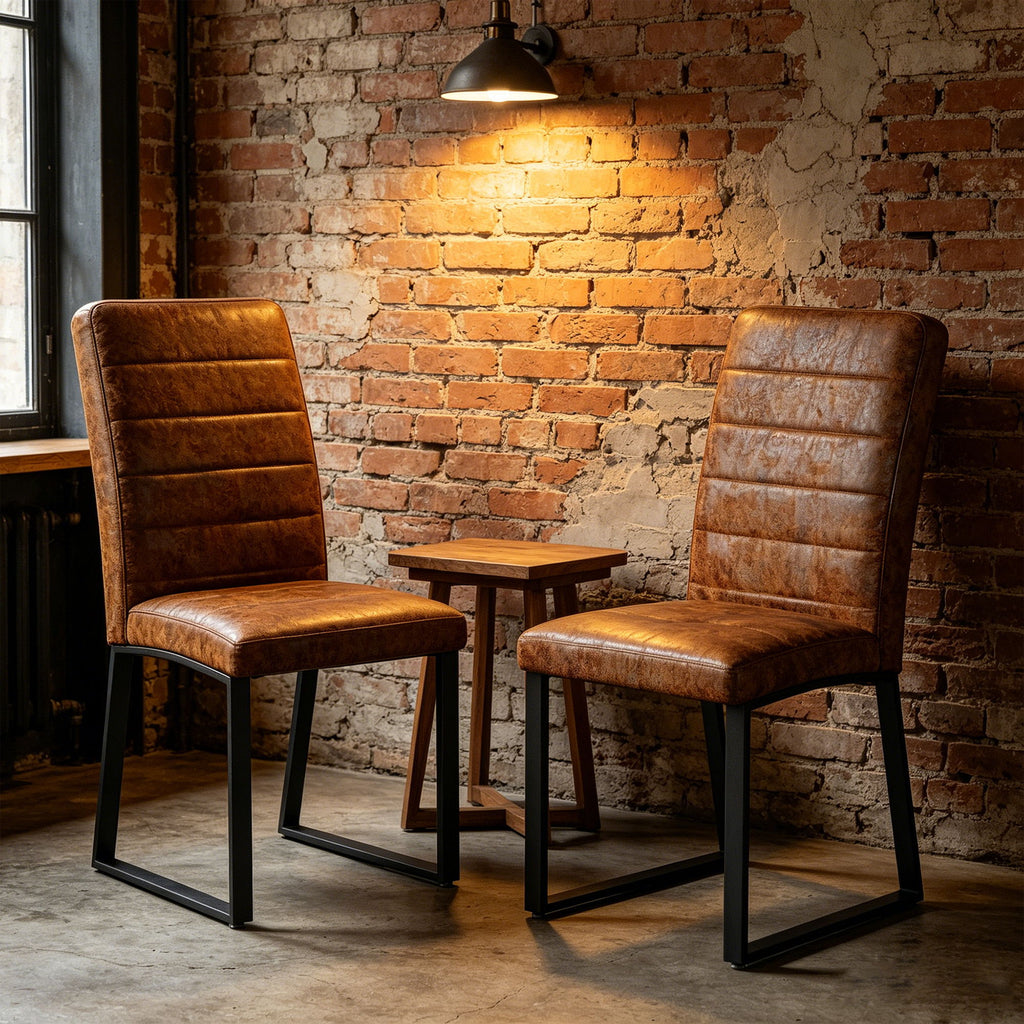 Oversized Square Design Dining Chairs For Home