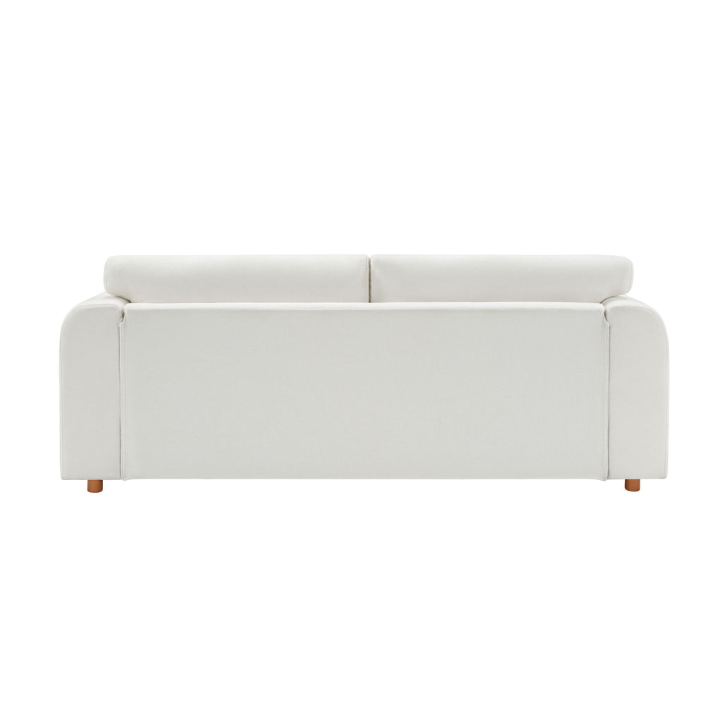 Modern 3 Seater Upholstered Couch Sofa For Living Room