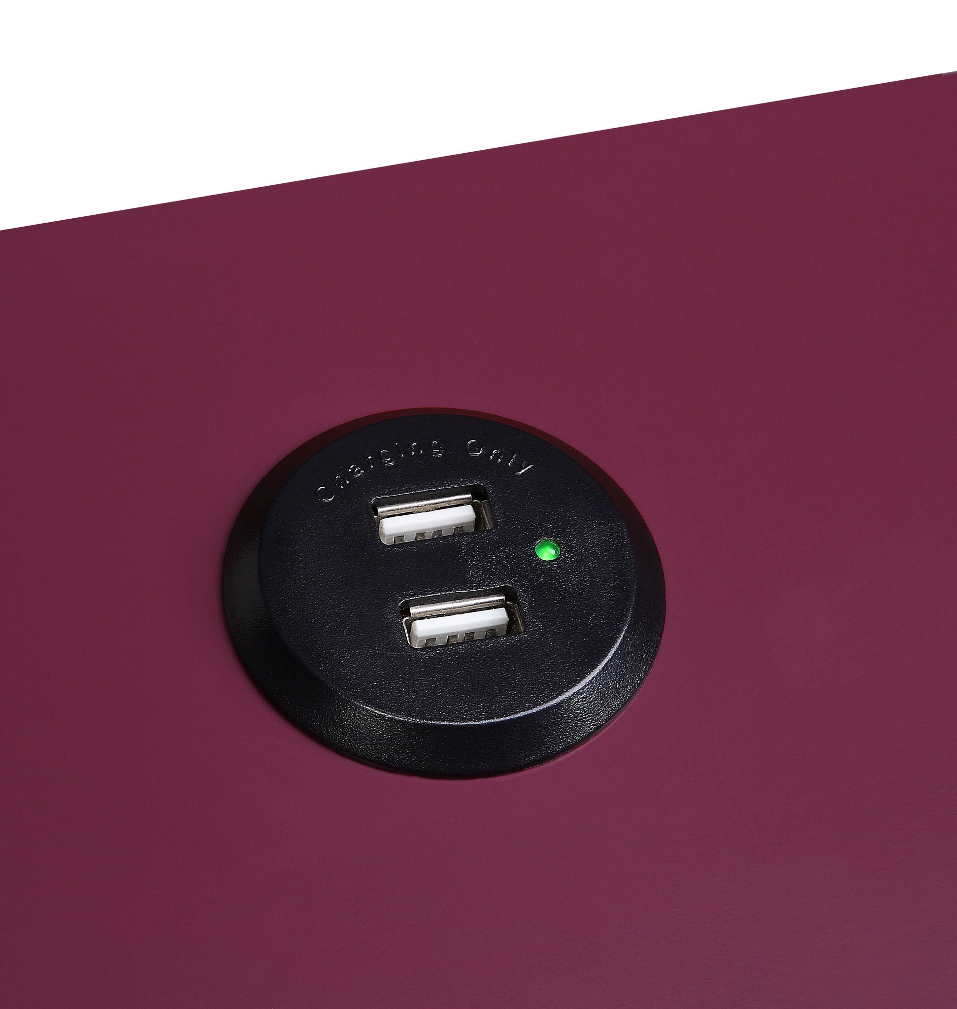 Fierce - Accent Table With Built In USB Port