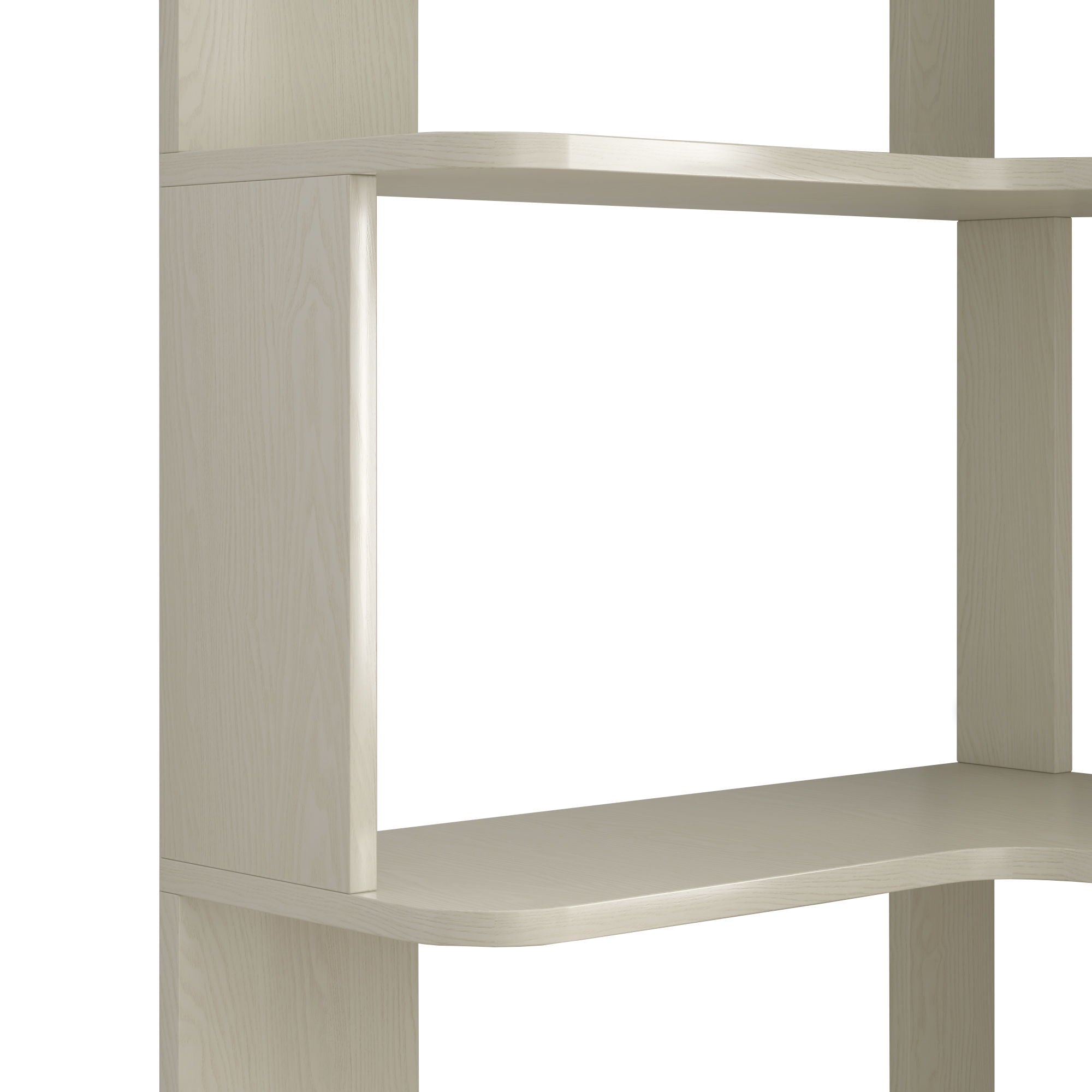L-Shaped Corner Bookshelf