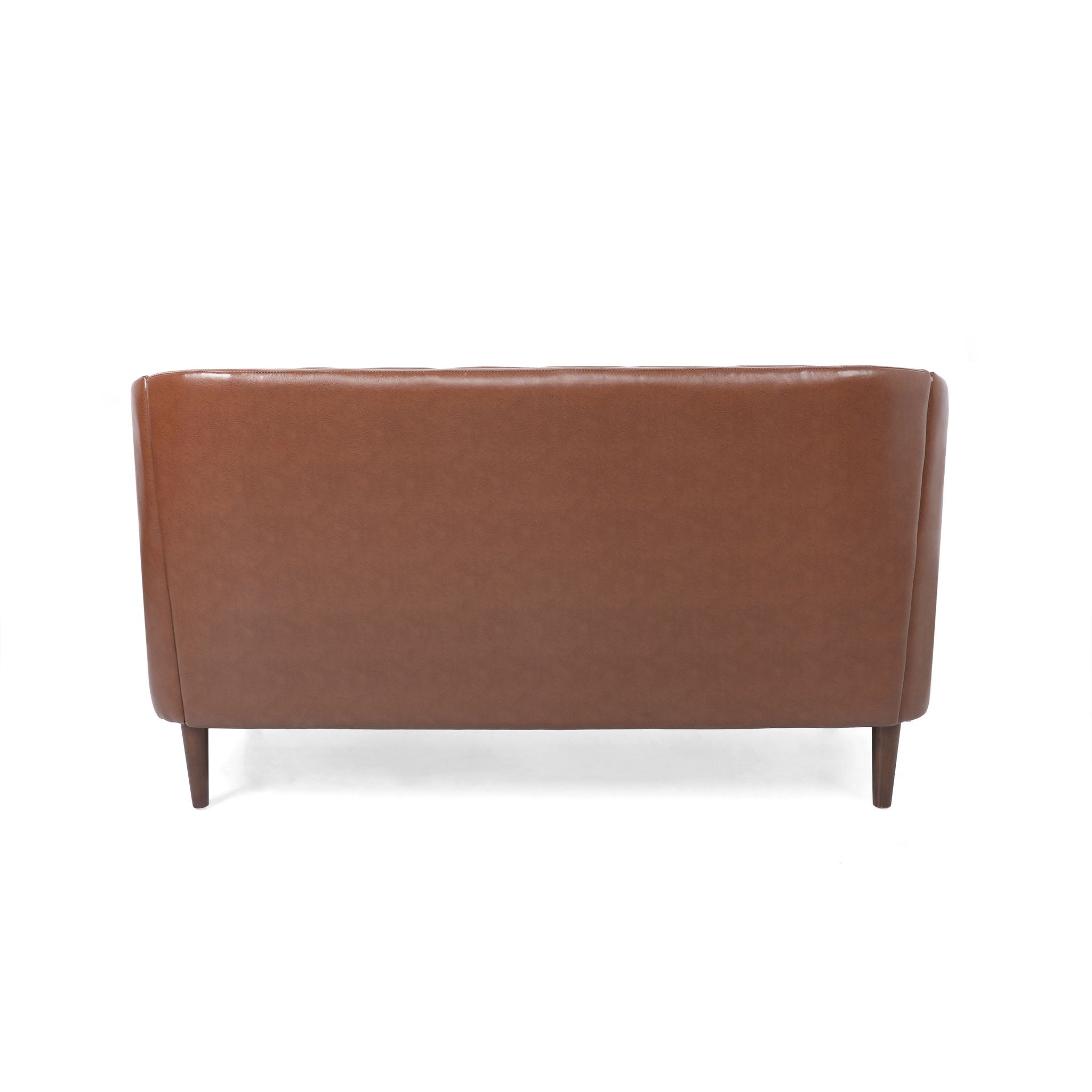 Sophisticated Loveseat With Diamond Stitched Detailing