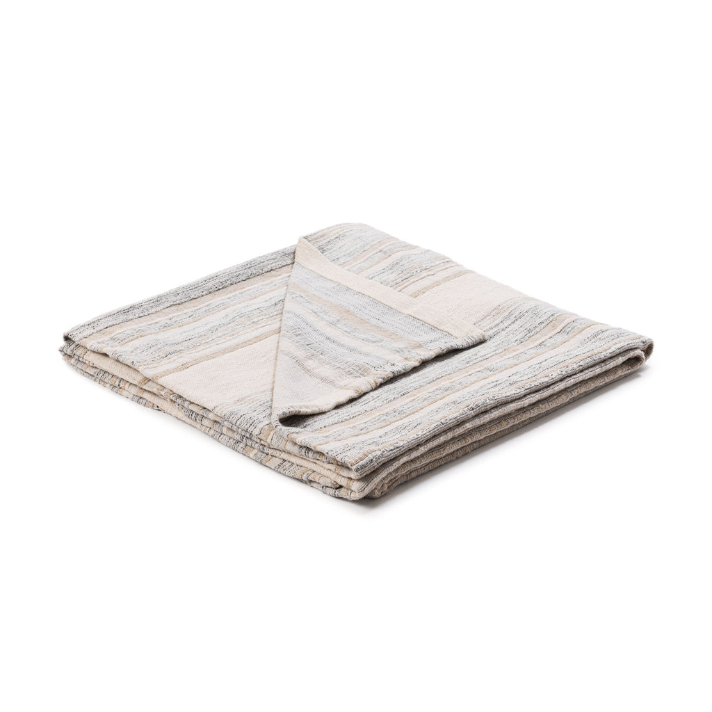 Rockport - 50" x 70" Throw - Ivory Multi