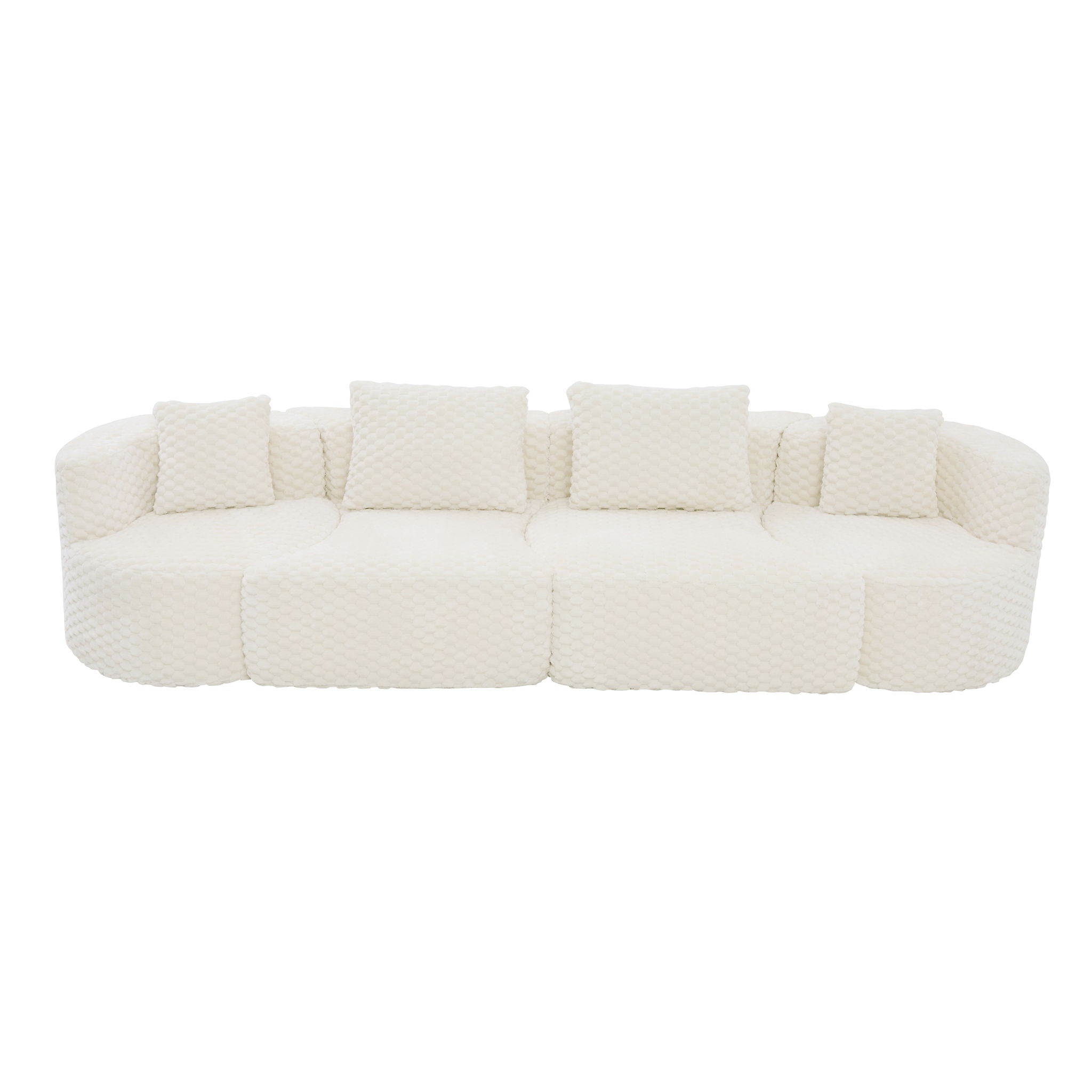 Modular Sectional Sofa With Free Combination Design
