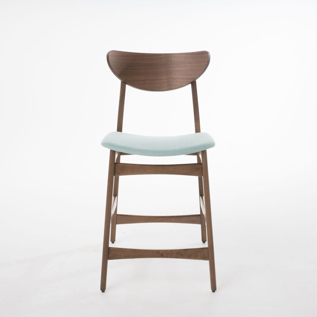 Elegant Counter Height Chair With Cushioned Seat
