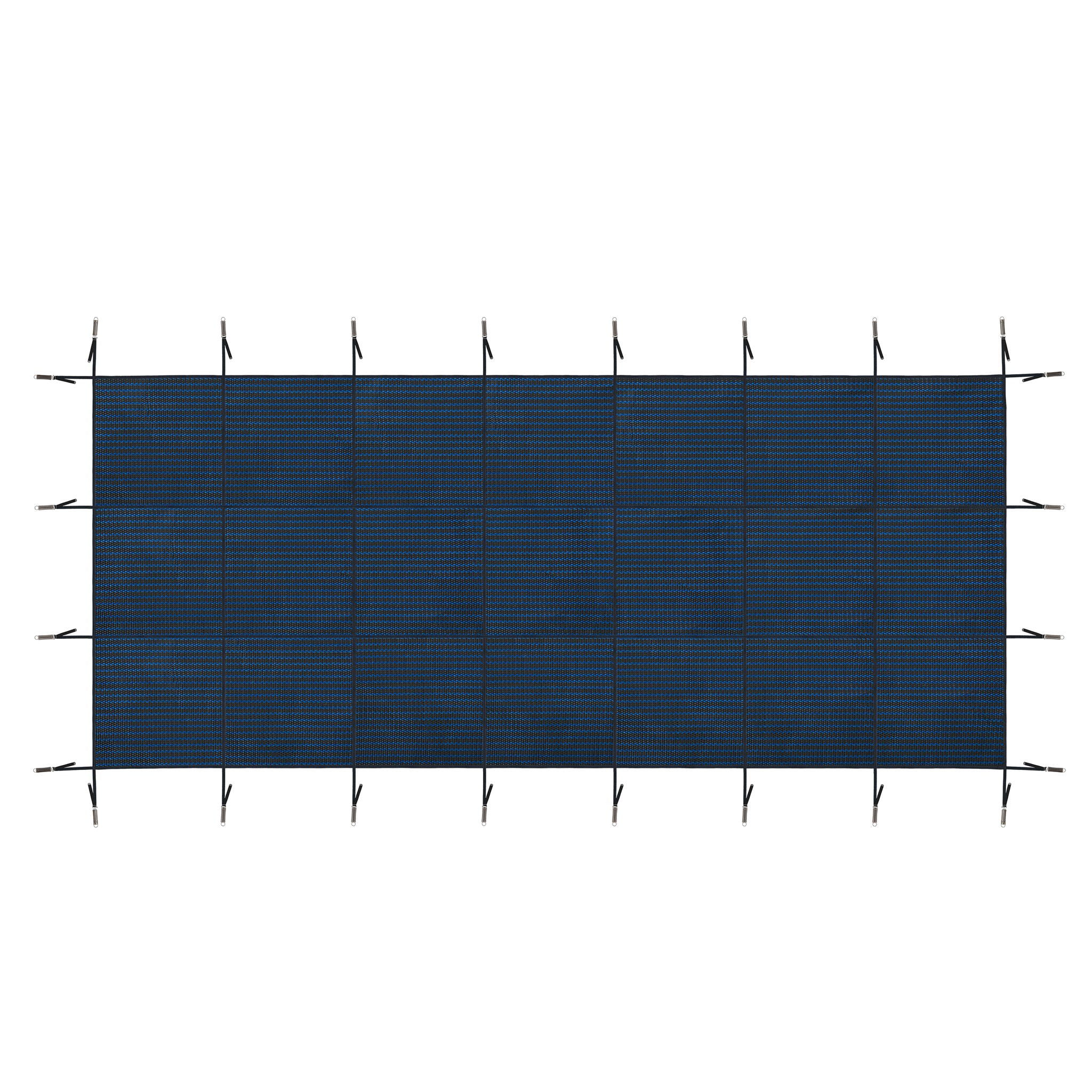 Swimming Pool Safety Cover For Rectangular Pools - Blue