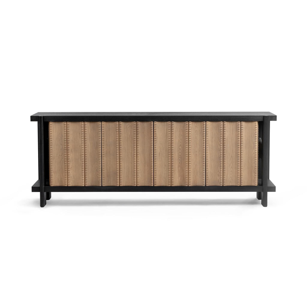 Ellison - 4 Door Cabinet - Shoreline Noir