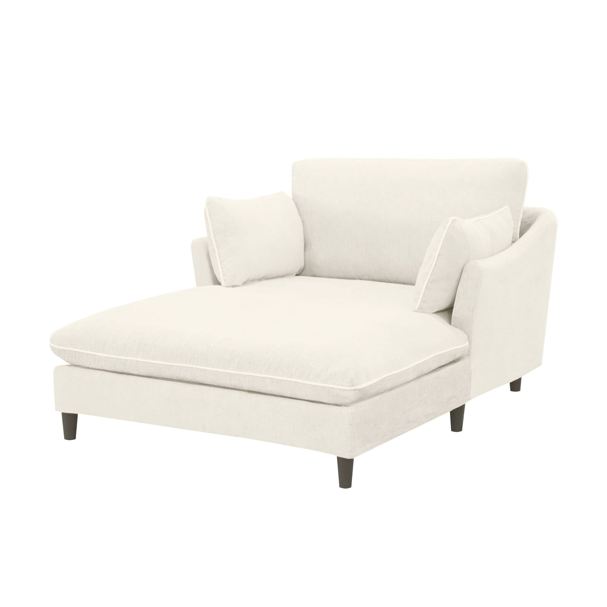 Modern Chaise Lounge Couch Sofa Bed With Pillows