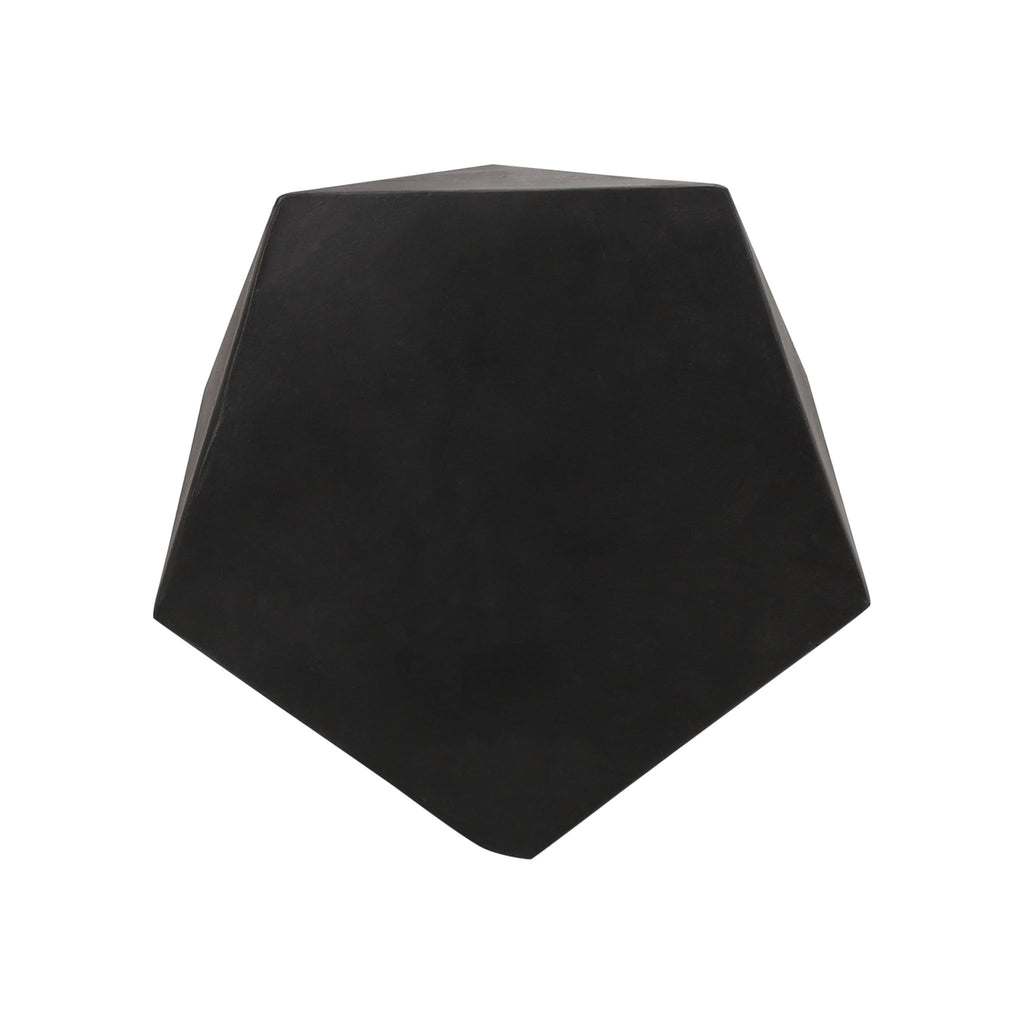 Side Table With Geometric Design