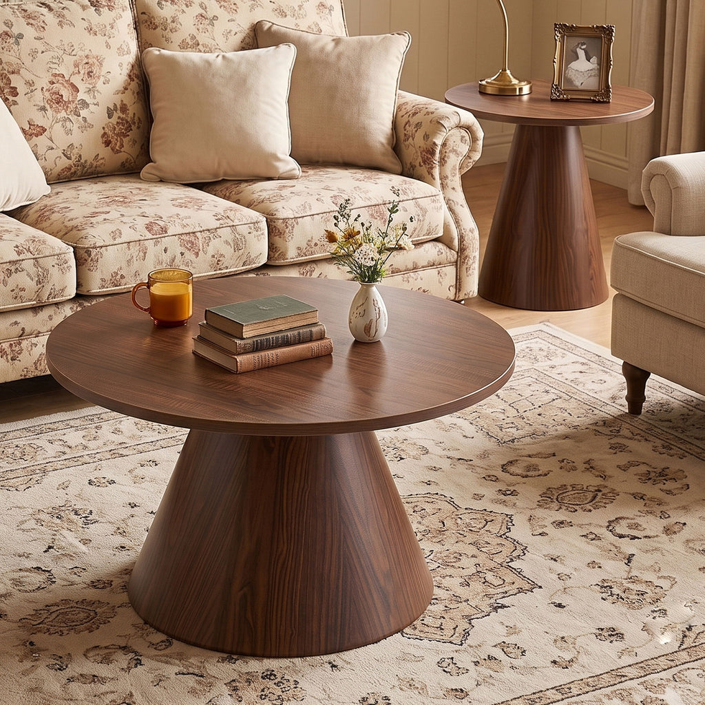 Modern Nesting Coffee Table Set For Living Room