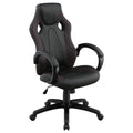 Norset - Upholstered Adjustable Home Office Desk Chair - Black