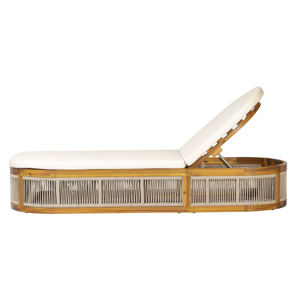 Chaise Lounge Set With 3 Position Adjustable