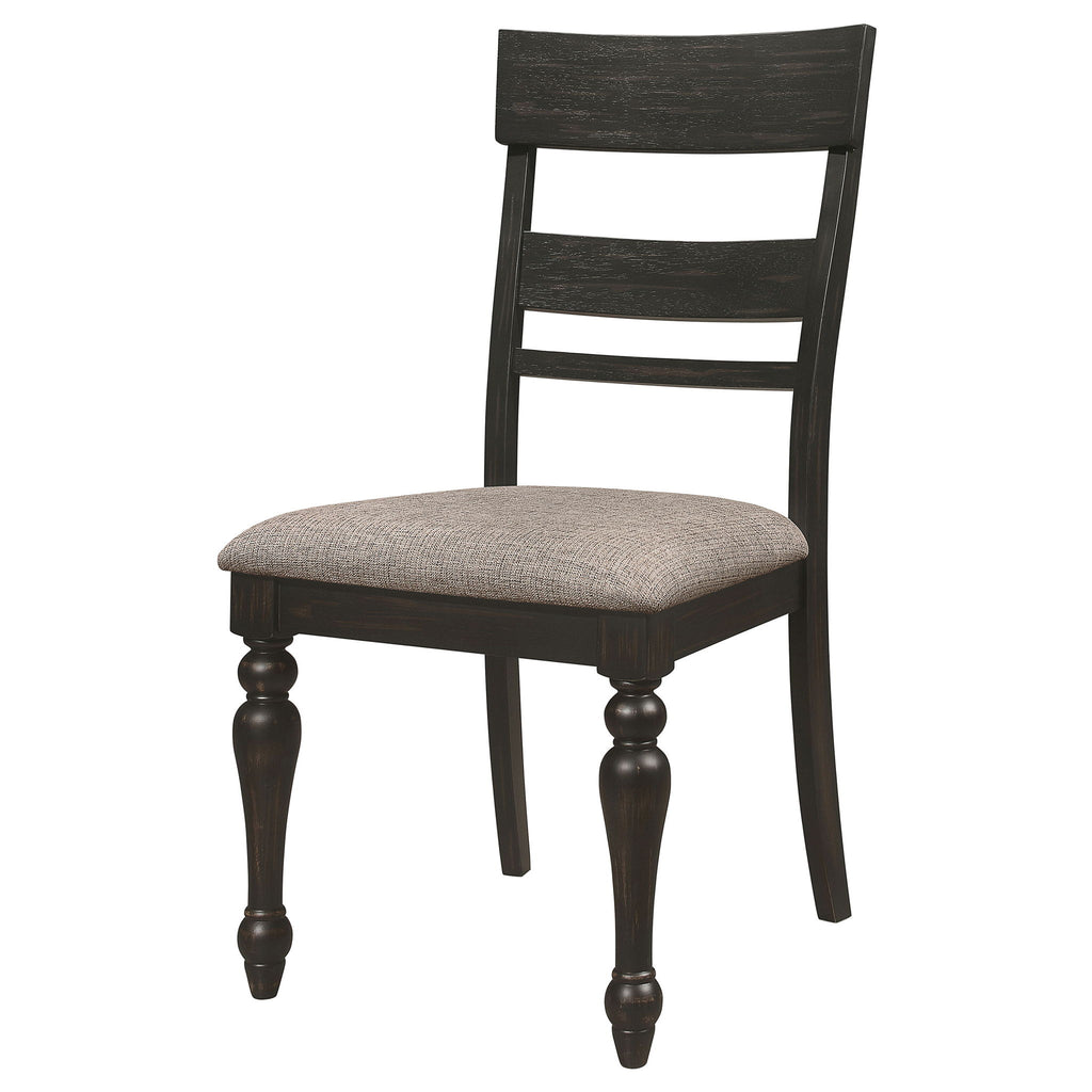 Kavita - Dining Side Chair (Set of 2) - Charcoal