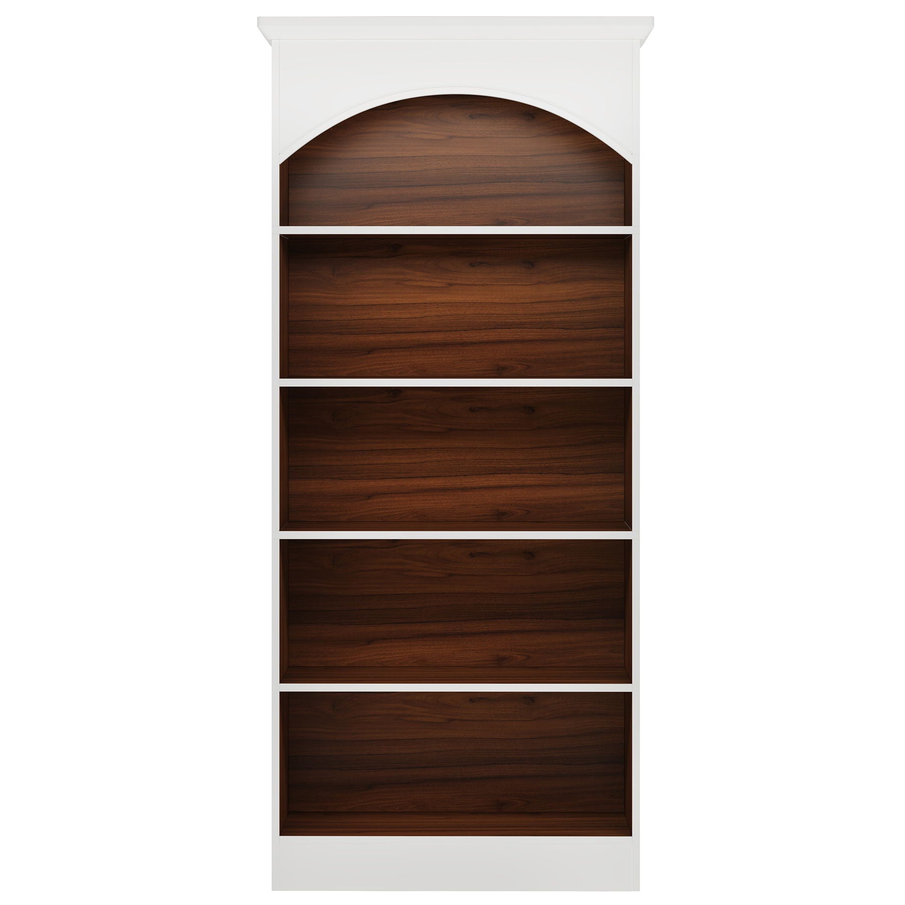 5 Tier Library Bookcase For Living Room