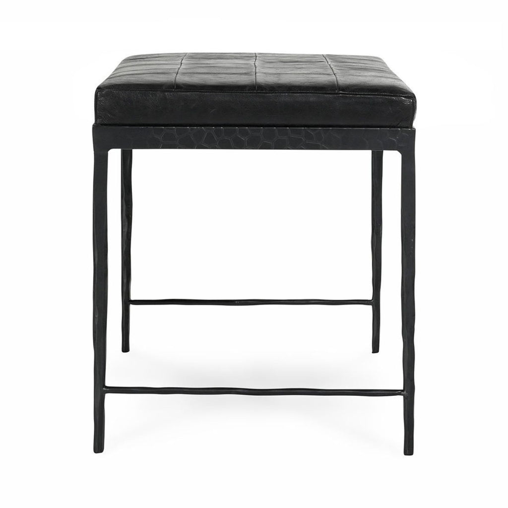 Malo - 28" Leather Bench