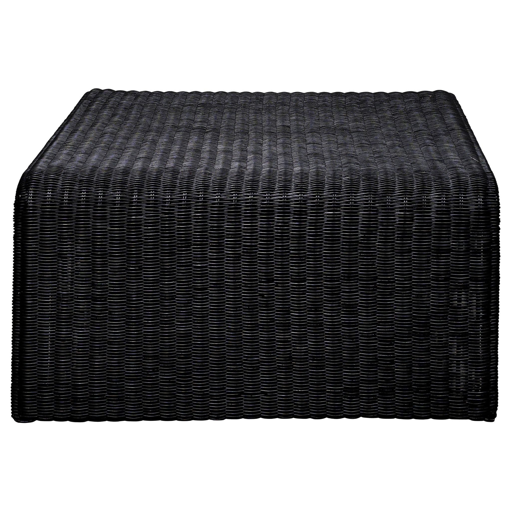 Square Coffee Table - Black