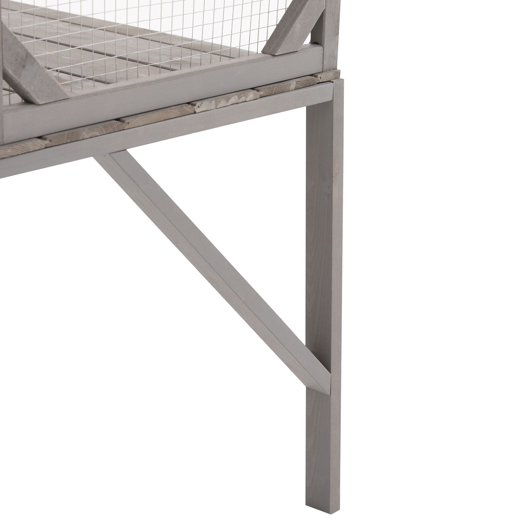 Outdoor Cat Catio With Platforms