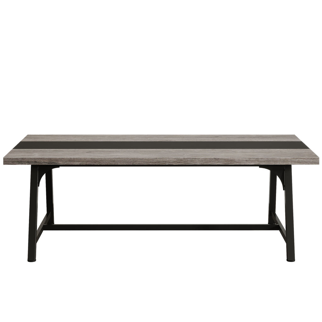 Modern Rectangular Conference Table For 6 - 8 People, Office Executive Desk
