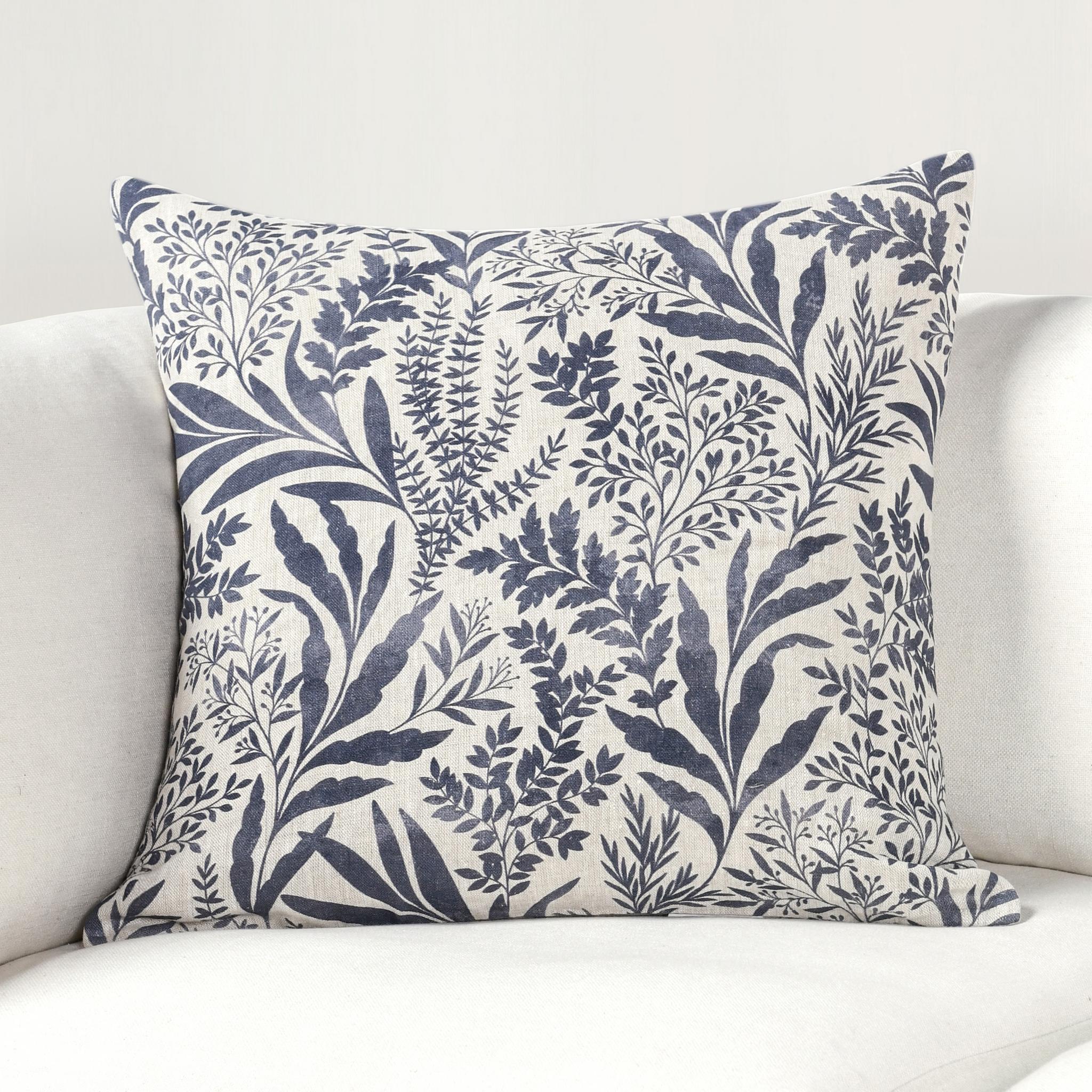 Mulberry - Pillow - Denim Blue