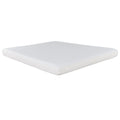 6" Firm Gel Memory Foam Mattress In A Box, Soft Double Layered Mattress Bed - White - Full
