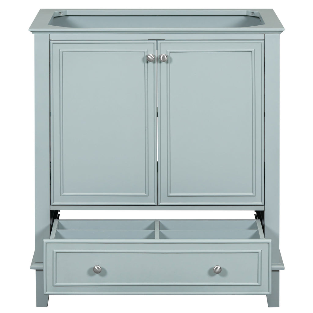 Modern Bathroom Vanity Base Only With Doors And Drawer