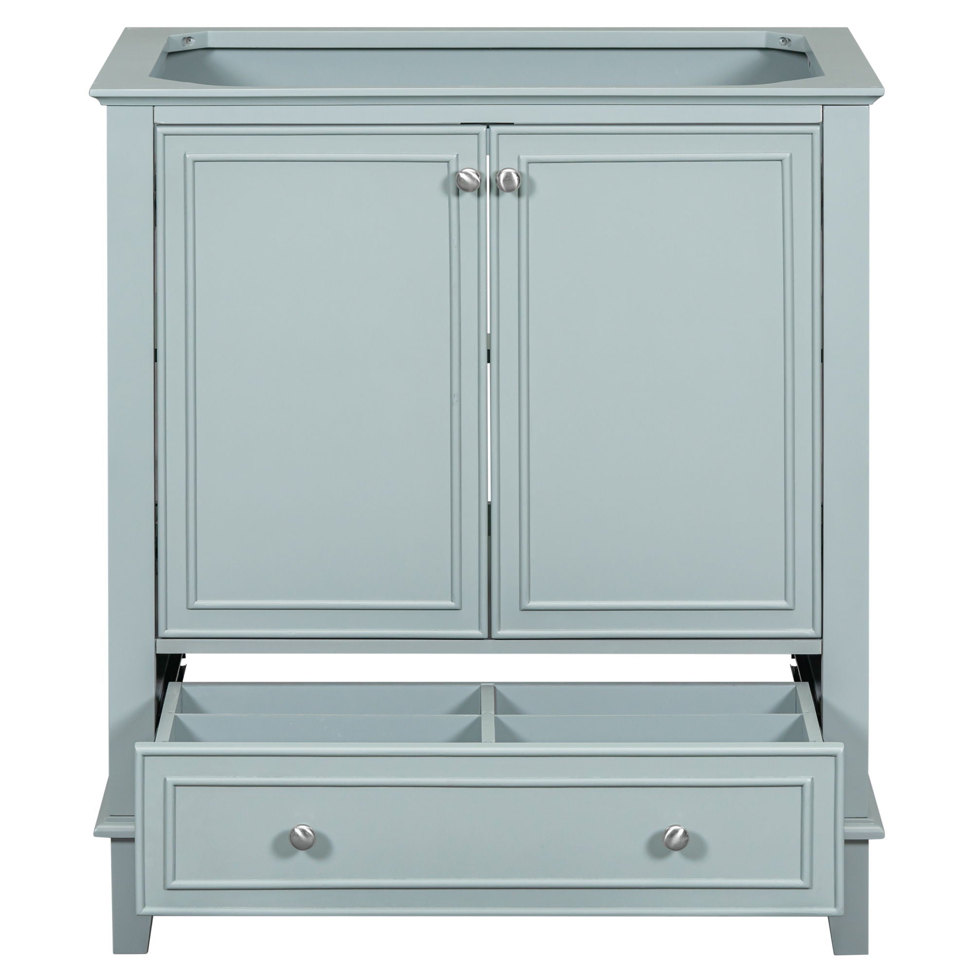Modern Bathroom Vanity Base Only With Doors And Drawer