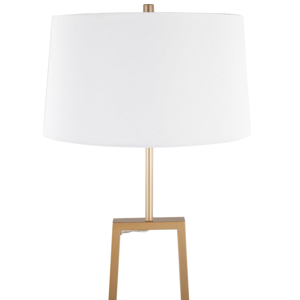 Cosmo - Shelf Contemporary / Glam Floor Lamp